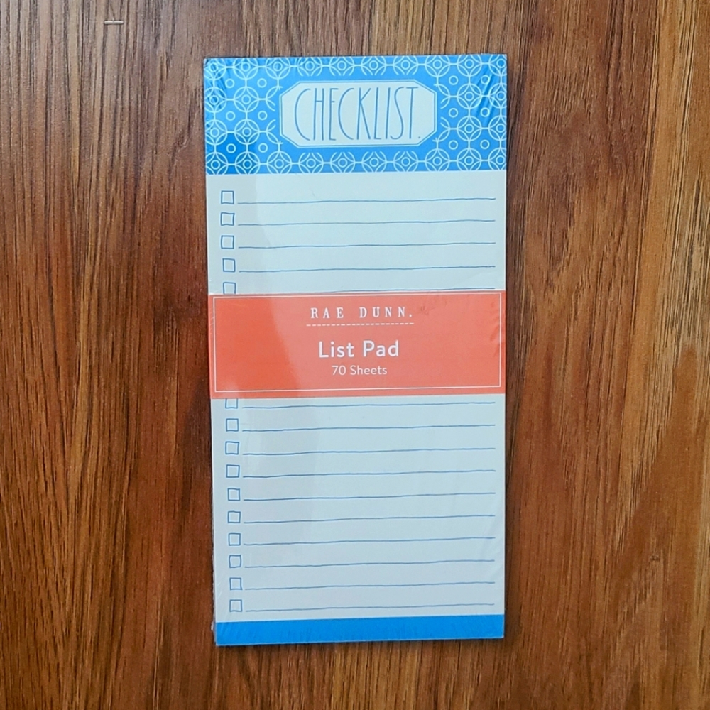 Rae Dunn List Pad